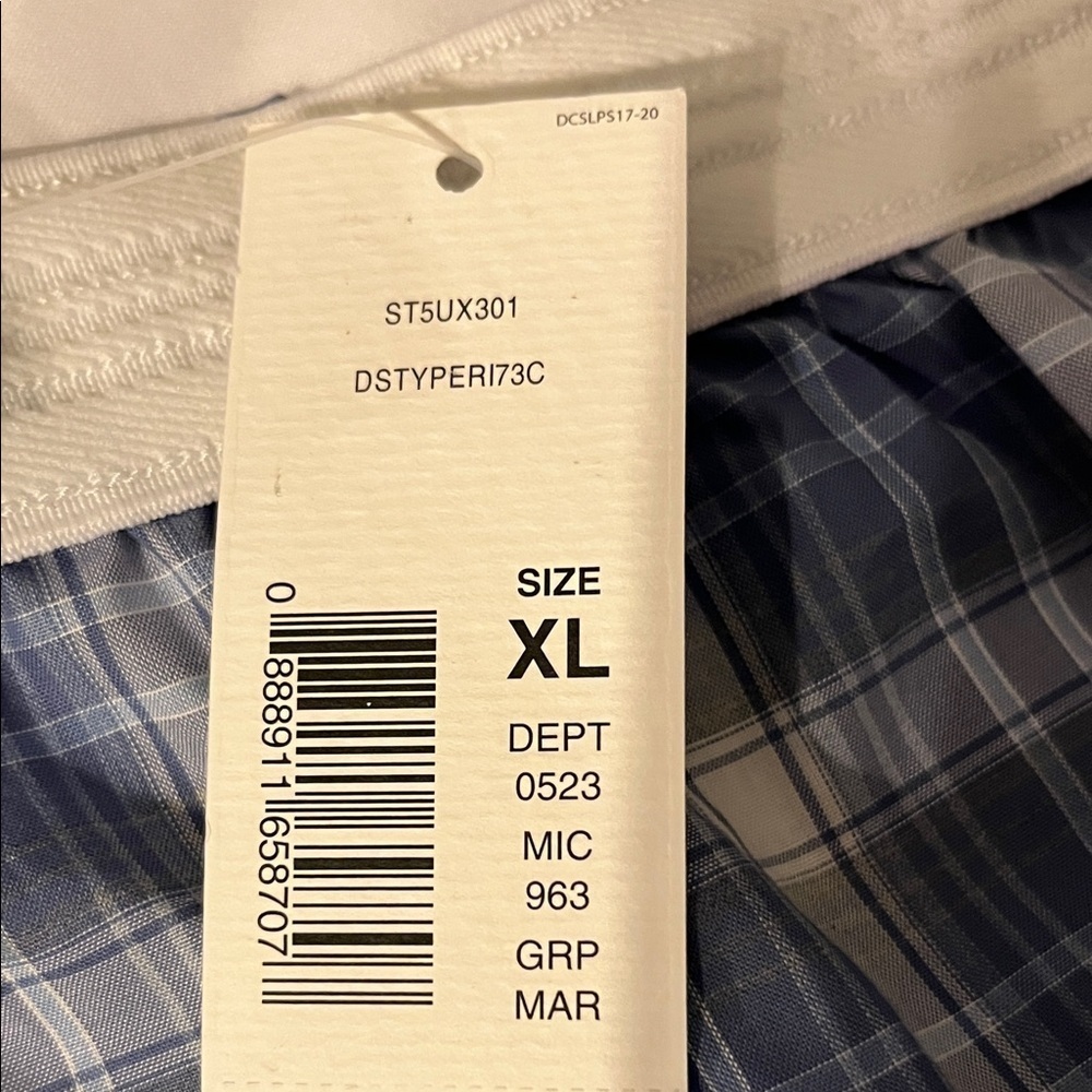 Daniel Cremieux Blue Plaid Boxers - Picture 5 of 5